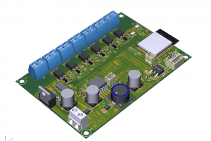 Smart Wireless Solid State Relay Controller PCB Design